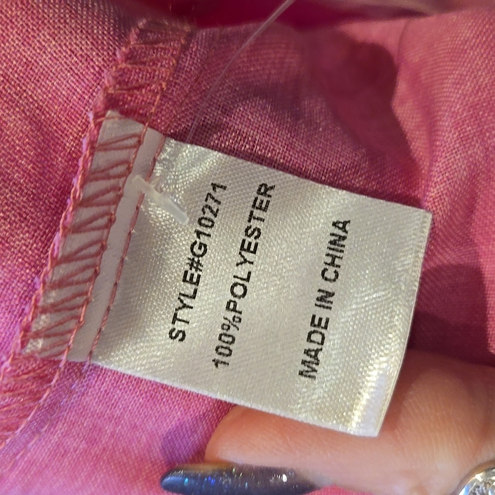 New Jodifl Los Angeles Frilly Flutter Sleeve Blouse - Picture 9 of 10